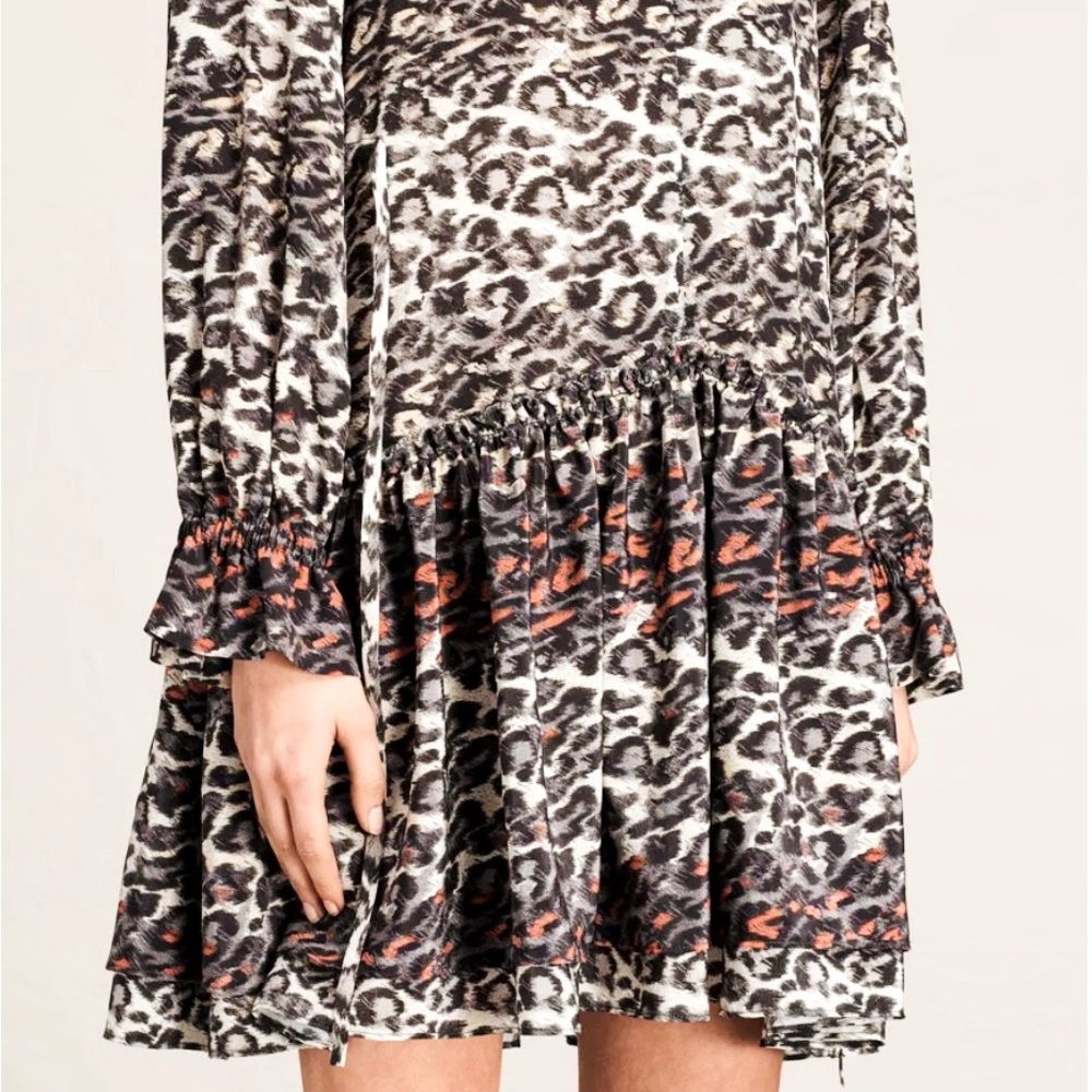 All Saints “Alia Juba” Silk Dress - Picture 6 of 7